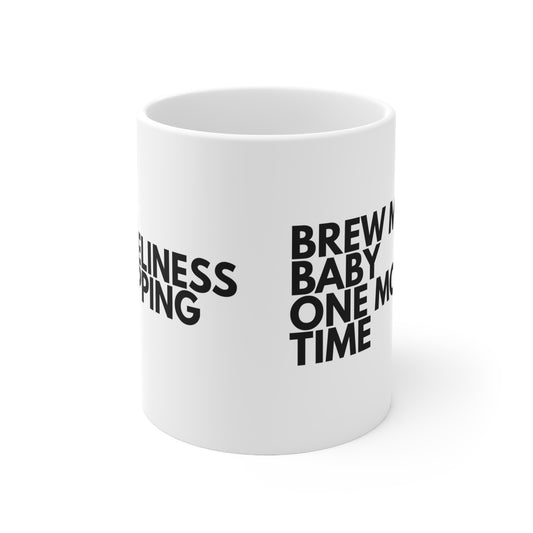 Britney Inspired Mug - Tea Lover Gift, Coffee Cup for Self-Care - Brew Me Baby One More Time