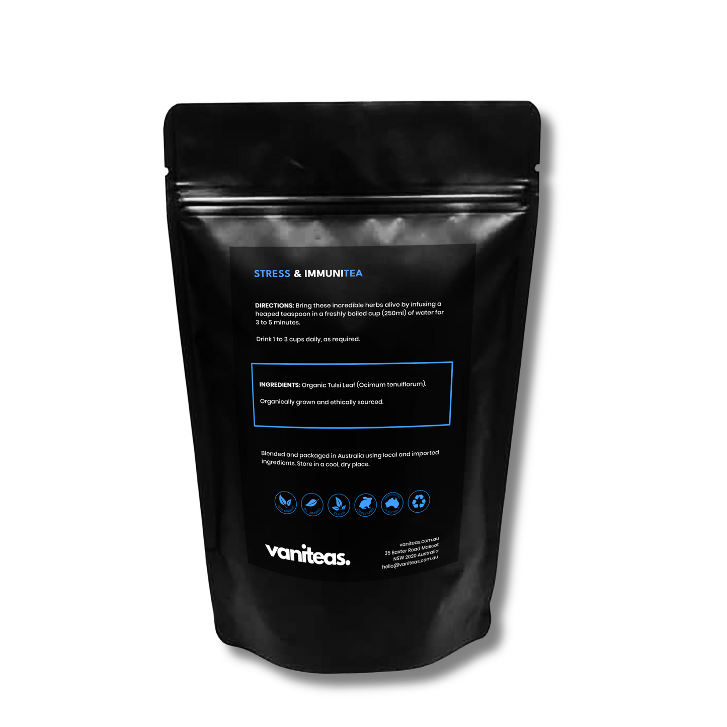 Vaniteas Organic Tulsi (Holy Basil) Tea 80g