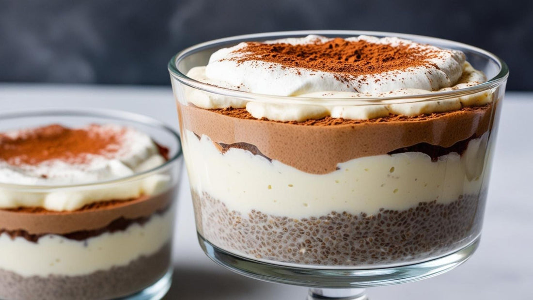 Collagen Tiramisu Chia Pudding: A Beauty-Boosting Superfood Treat
