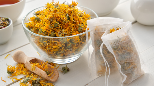 Get Glowing with Calendula Petals in Tea and Herbal Blends