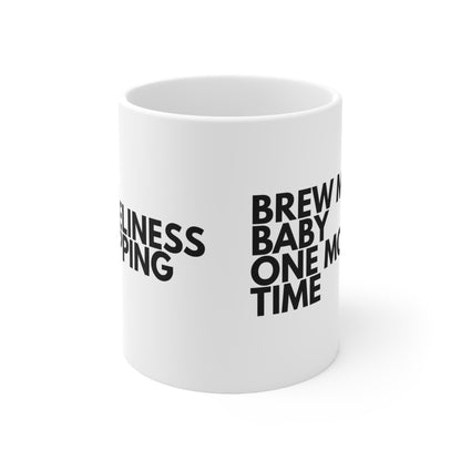Britney Inspired Mug - Tea Lover Gift, Coffee Cup for Self-Care - Brew Me Baby One More Time