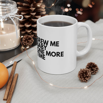 Britney Inspired Mug - Tea Lover Gift, Coffee Cup for Self-Care - Brew Me Baby One More Time